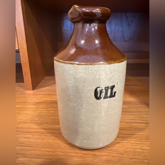 Pearsons of Chesterfield Stoneware oil jug / container Antique - Picture 2 of 7